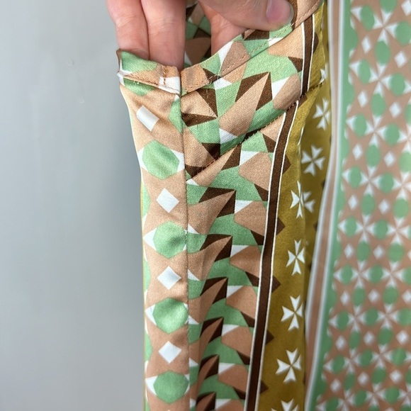 House of Harlow 1960 Geometric Print Midi Dress Size M - Picture 9 of 16